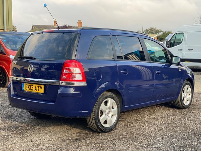 Vauxhall Zafira 1.6 16V Exclusiv Euro 5 EK13ATY Blue #3