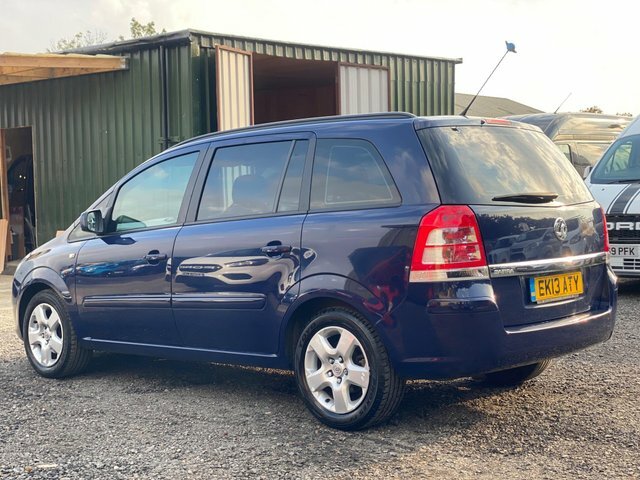 Vauxhall Zafira 1.6 16V Exclusiv Euro 5 EK13ATY Blue #2