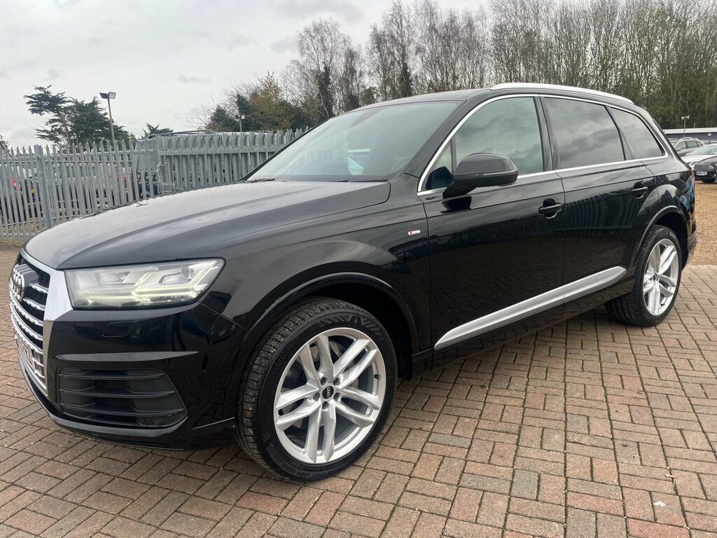 Audi Q7 3.0 Tdi V6 S Line Tiptronic Quattro Euro 6 Ss 5 Black #3