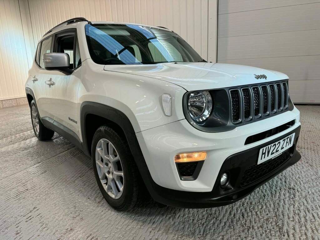 Jeep Renegade Suv 1.0 Limited1.0 T3 120Hpcam-nav-ulez-dab-fsh White