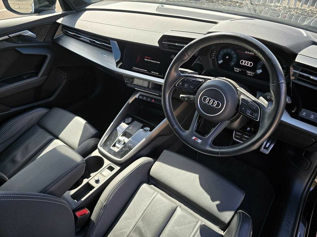 Audi A3 S Line 35 Tfsi 150 Ps S Tronic - 2023 GJ23NWF Black #5