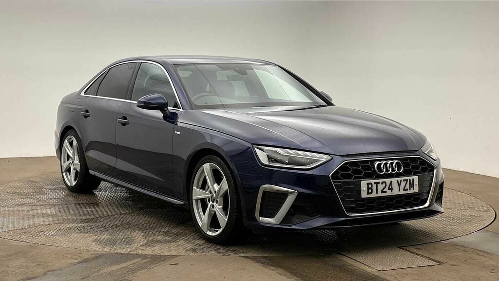 Audi A4 S Line 40 Tfsi 204 Ps S Tronic Blue