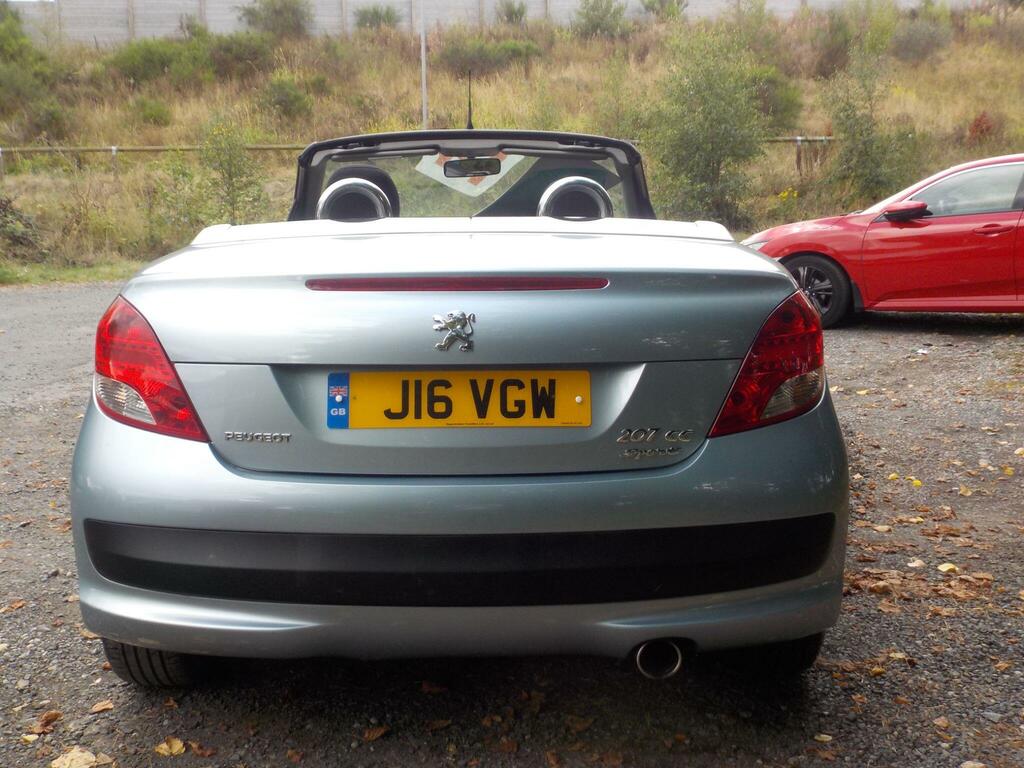 Peugeot 207 CC 1.6 Vti Sport Euro 5 Blue #4