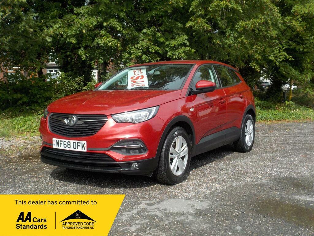 Vauxhall Grandland X 1.2 Turbo Se Euro 6 S S Red