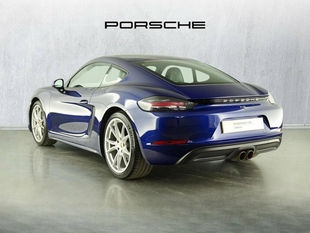 Porsche 718 Cayman Coupe Blue #3