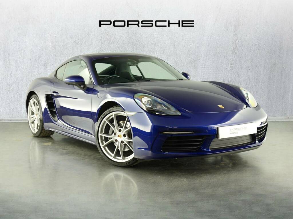 Porsche 718 Cayman Coupe Blue