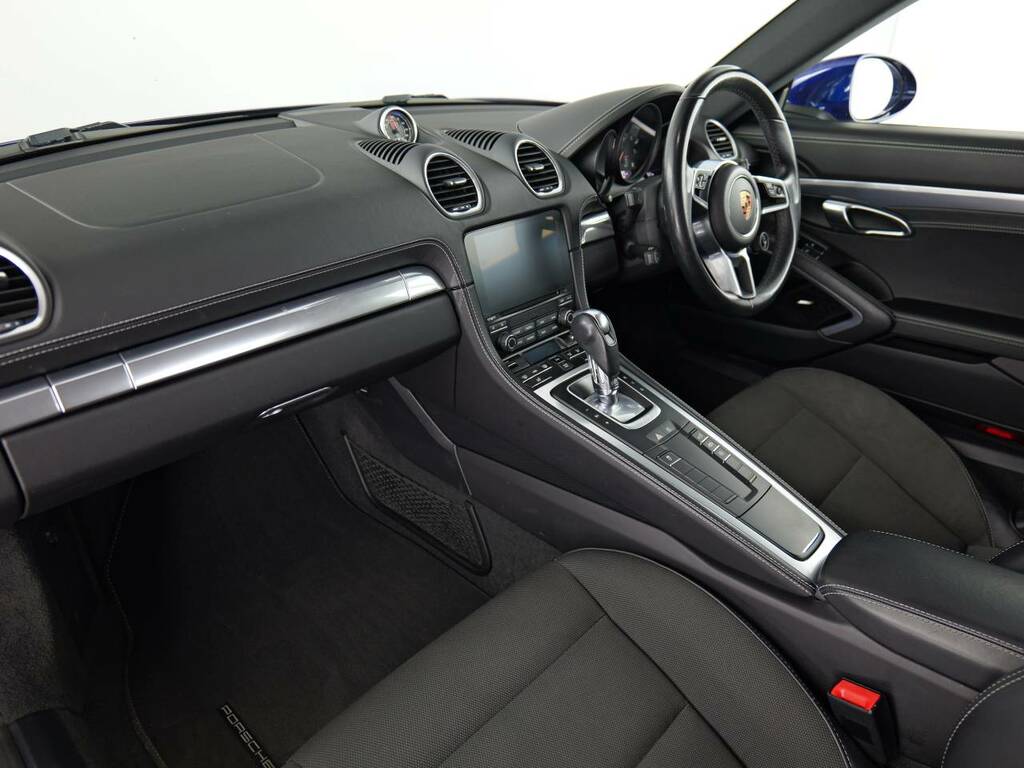 Porsche 718 Cayman Coupe Blue #5