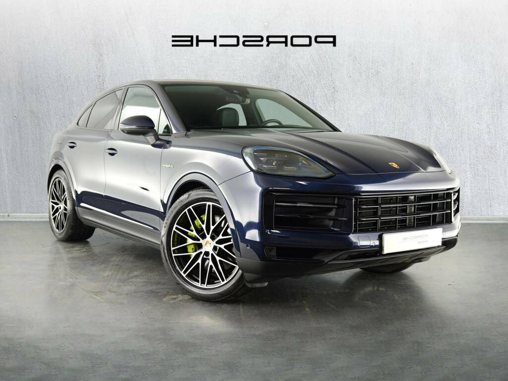 Porsche Cayenne E-hybrid Coup233 Blue
