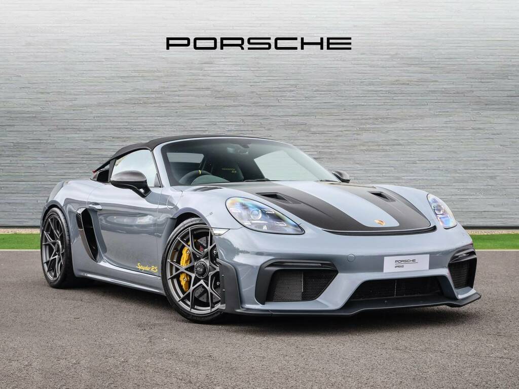 Porsche 718 Spyder Rs Grey