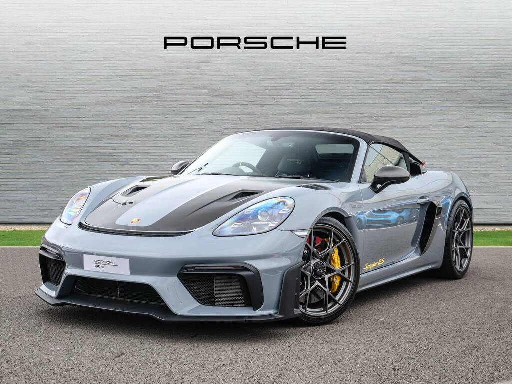 Porsche 718 Spyder Rs Grey #2