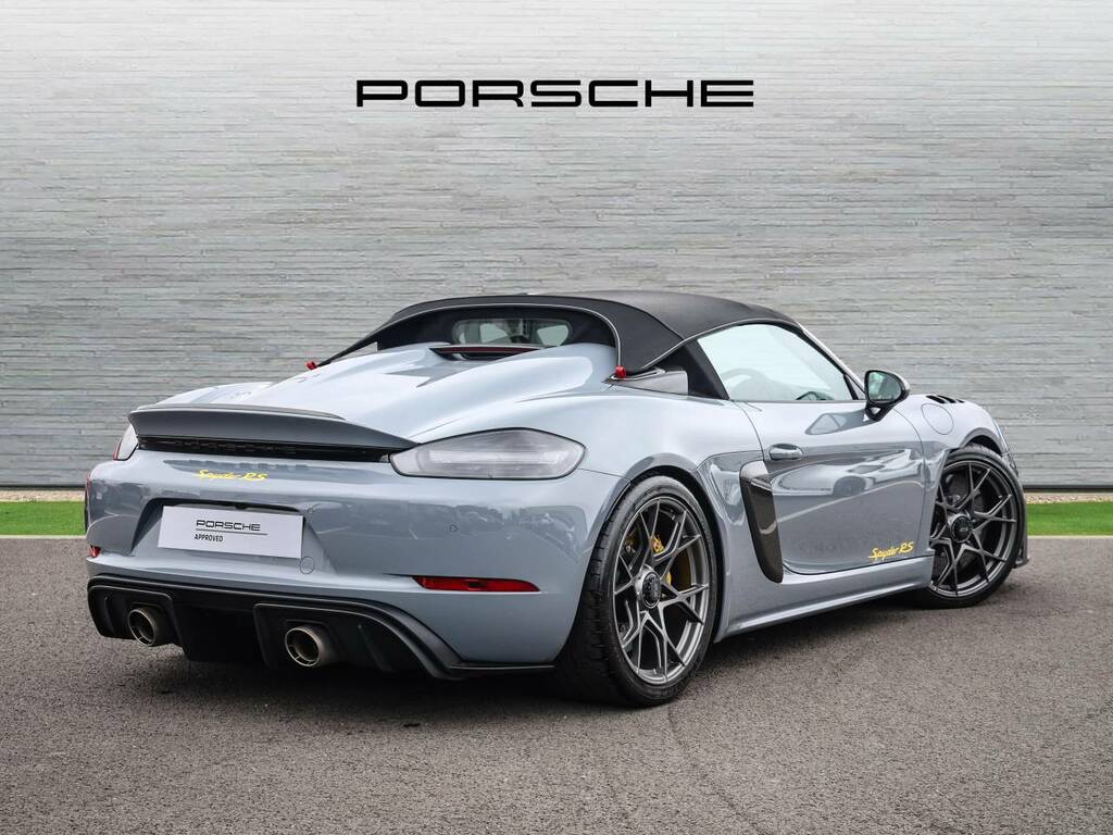 Porsche 718 Spyder Rs Grey #3