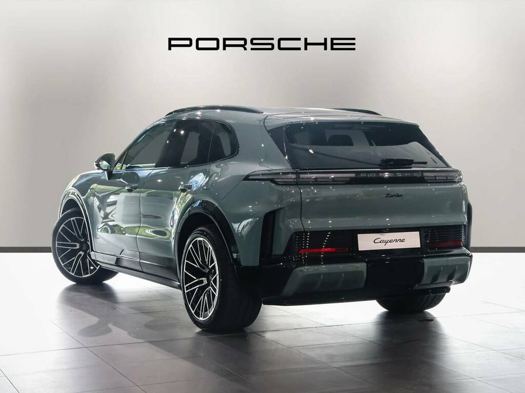 Porsche Cayenne Turbo Electric Green #3