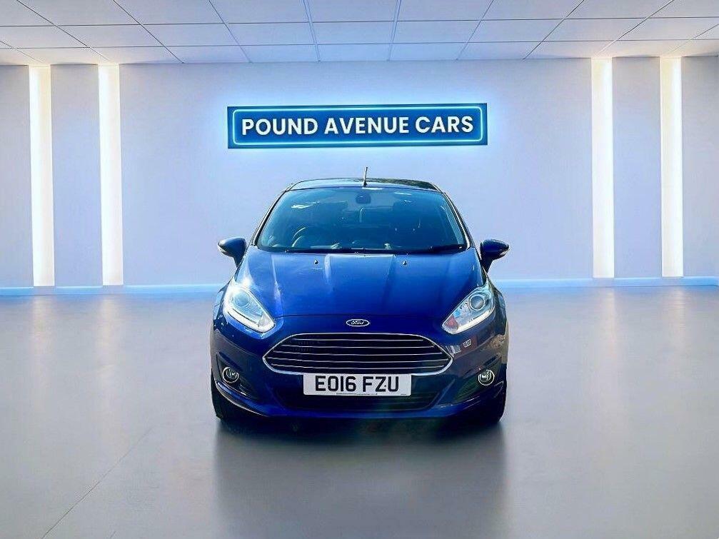 Ford Fiesta 1.0T Ecoboost Titanium Powershift Euro 6 EO16FZU Blue #3