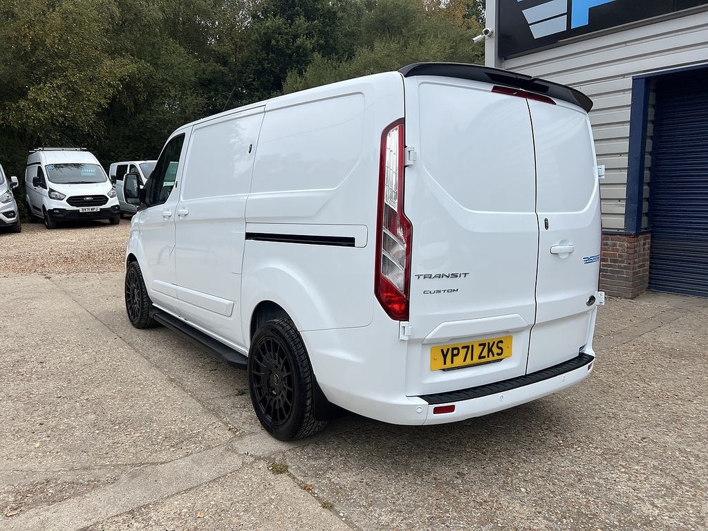 Ford Transit Custom 300 Limited Sport Pack YP71ZKS White #6
