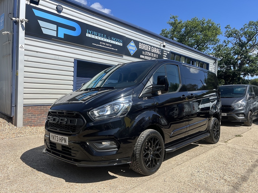 Ford Transit Custom 280 Limited Sport Pack YM73HPN Black #2