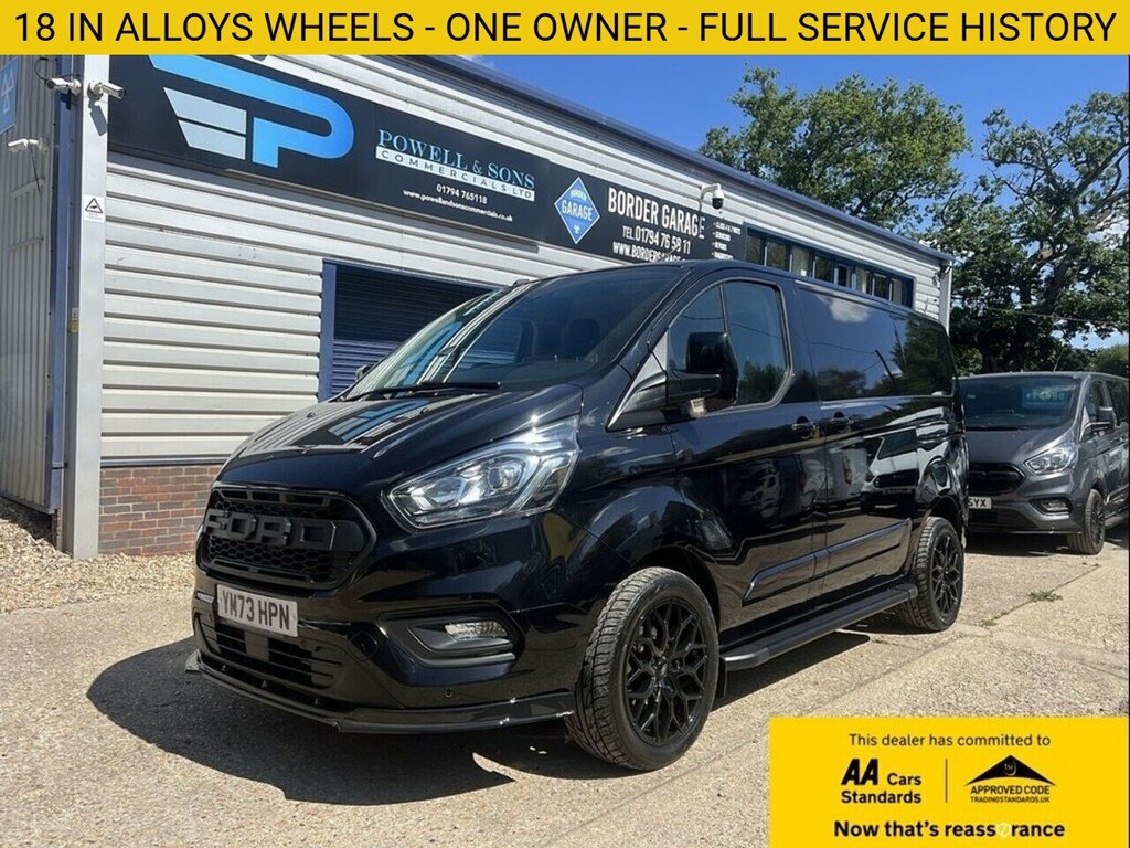 Ford Transit Custom 280 Limited Sport Pack YM73HPN Black