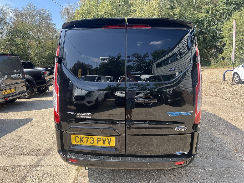 Ford Transit Custom 280 Limited Sport Pack CK73PVV Black #6