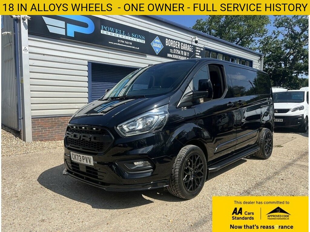 Ford Transit Custom 280 Limited Sport Pack CK73PVV Black