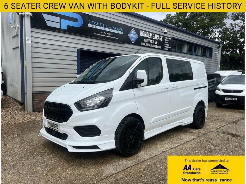 Ford Transit Custom 300 Sport Kit White