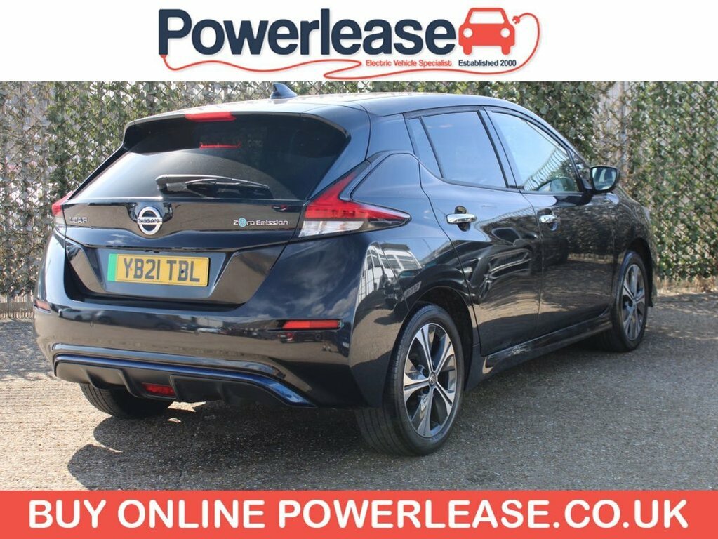 Nissan Leaf Hatchback YB21TBL Black #3