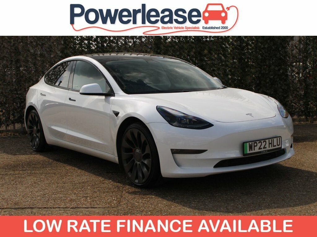 Tesla Model 3 Saloon WP22HLU White