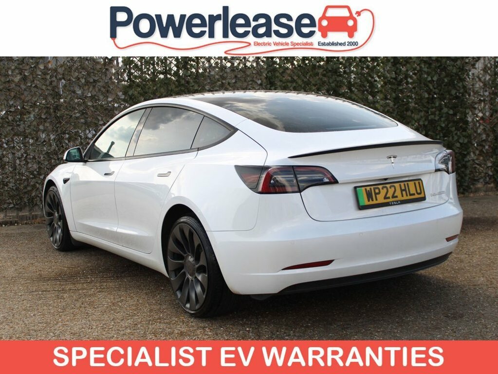 Tesla Model 3 Saloon WP22HLU White #2