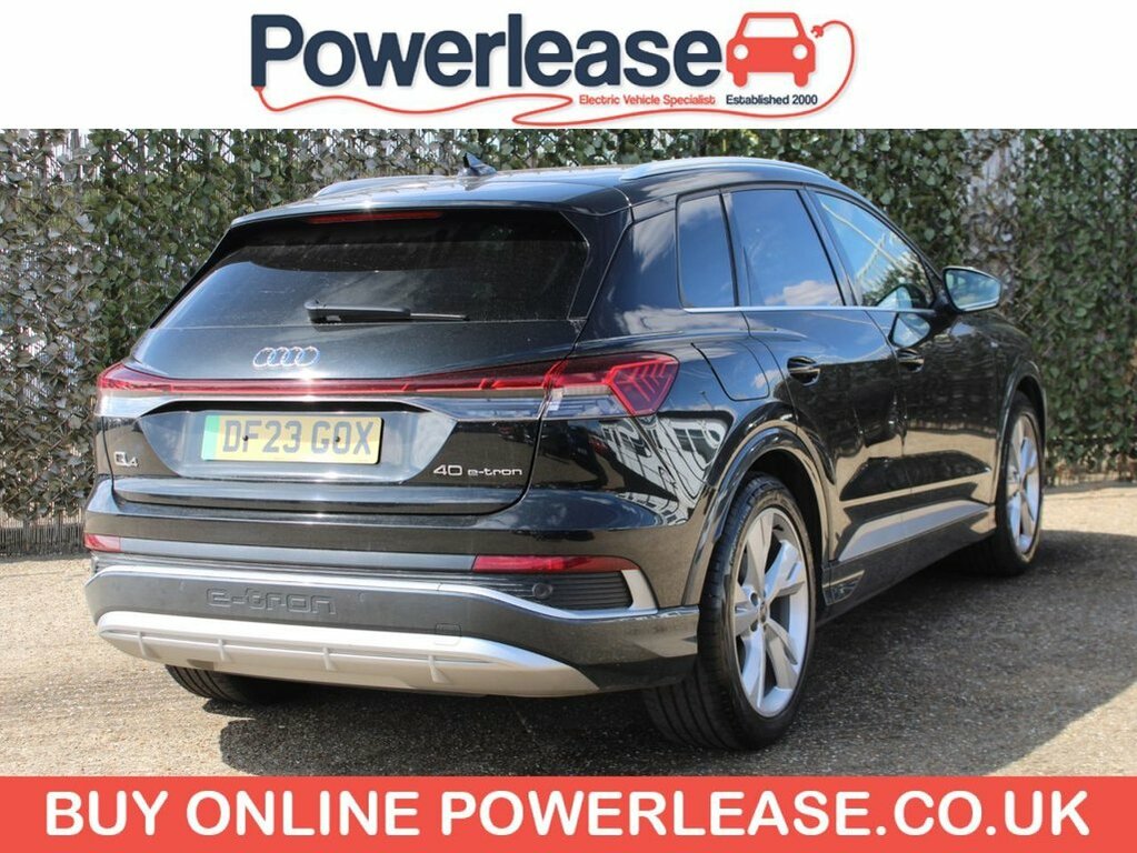 Audi Q4 E Tron Suv DF23GOX Black #4