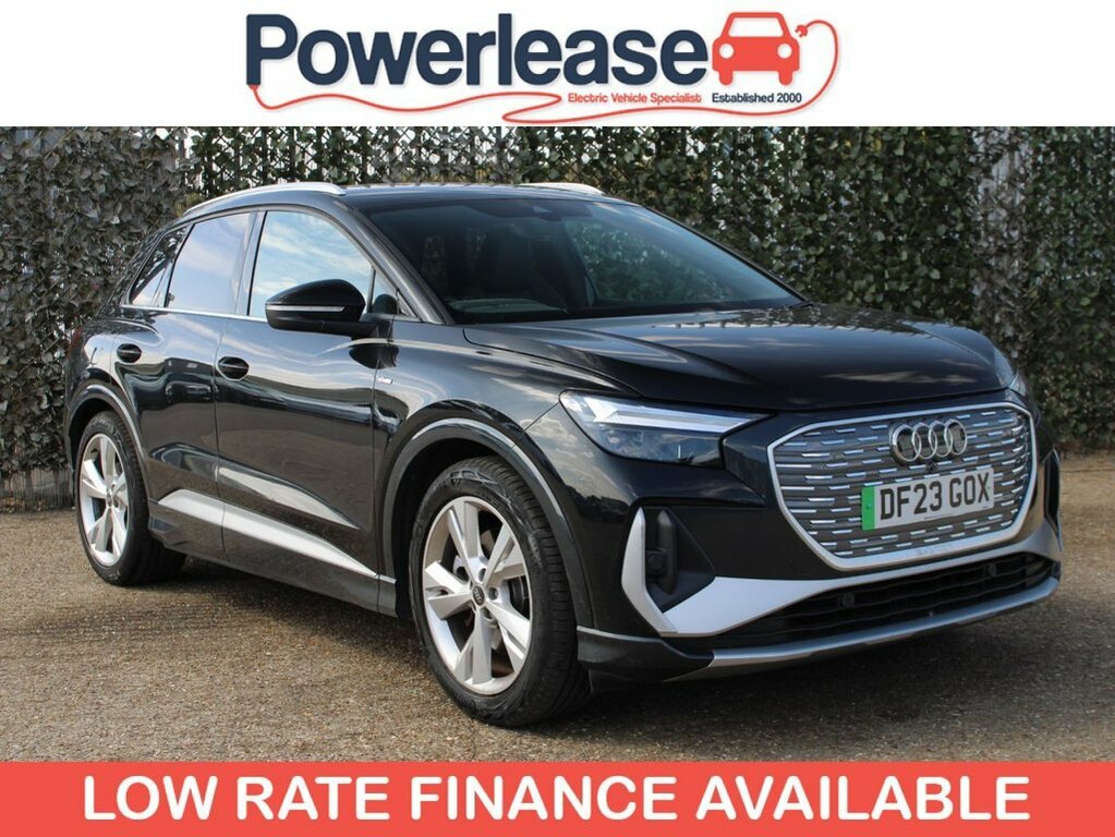 Audi Q4 E Tron Suv DF23GOX Black #2