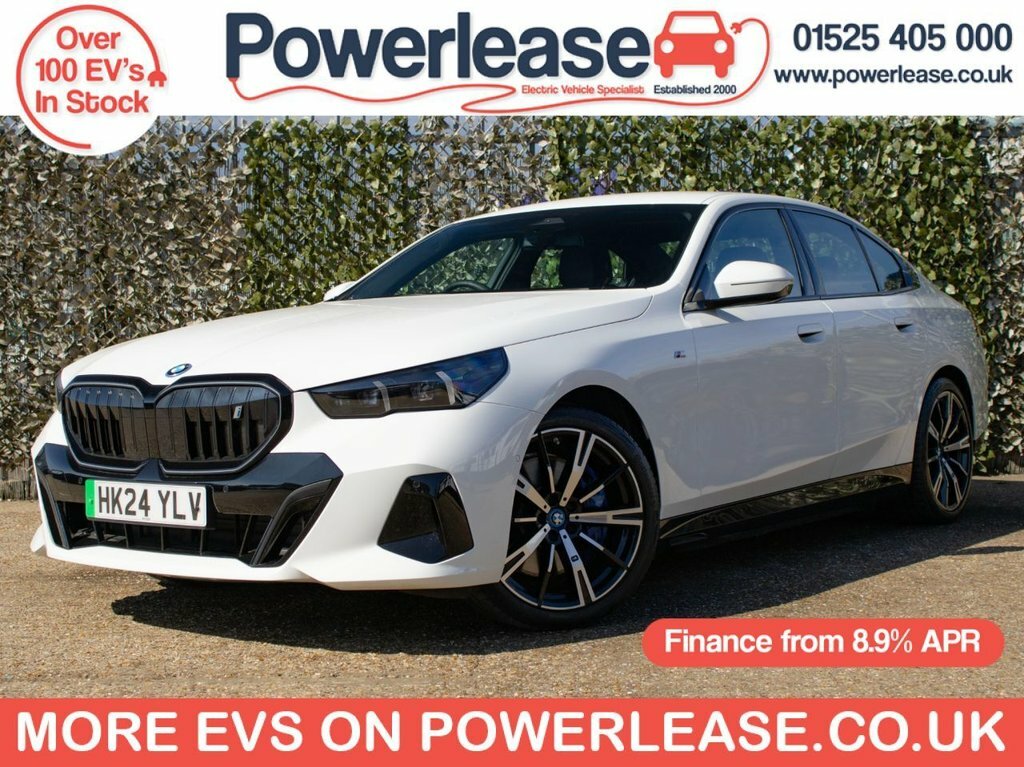 BMW i5 Saloon White