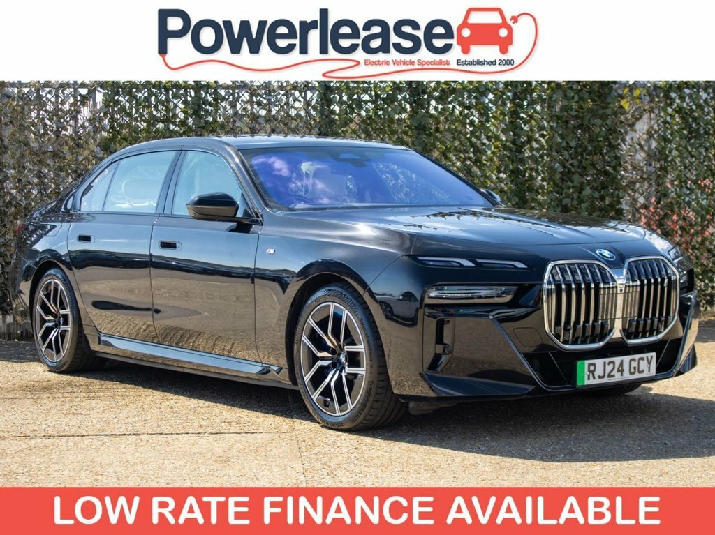 BMW i7 Saloon RJ24GCY Black #2