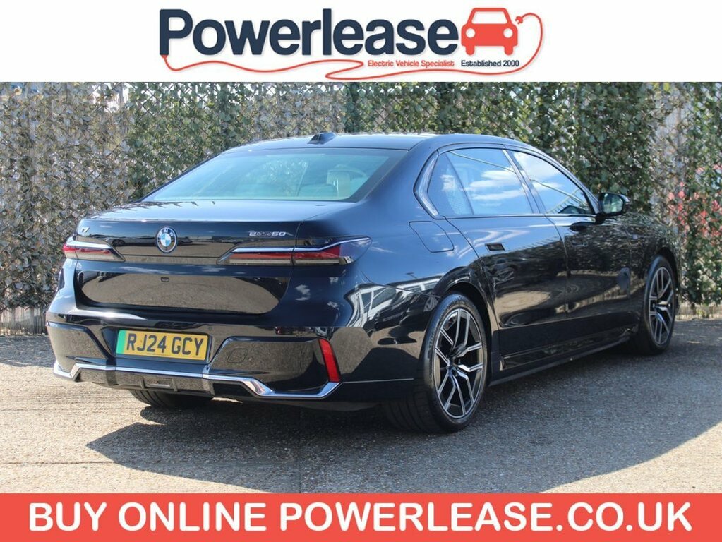 BMW i7 Saloon RJ24GCY Black #4