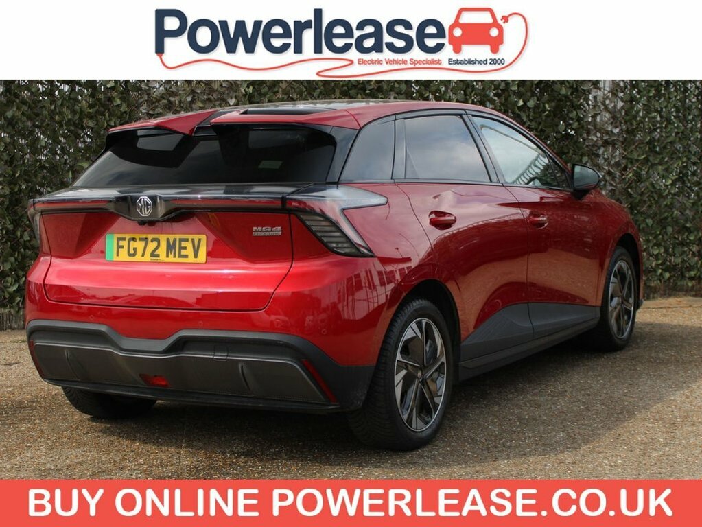MG MG4 Hatchback FG72MEV Red #4