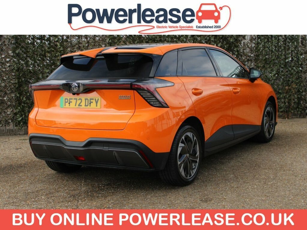 MG MG4 Hatchback PF72DFY Orange #2