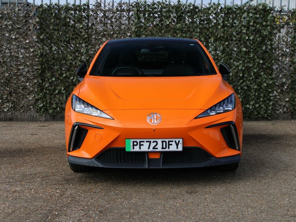 MG MG4 Hatchback PF72DFY Orange #5