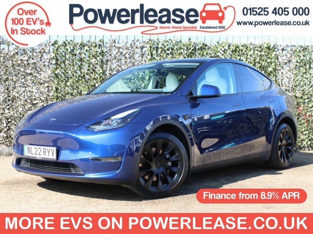 Tesla Model Y Suv Blue