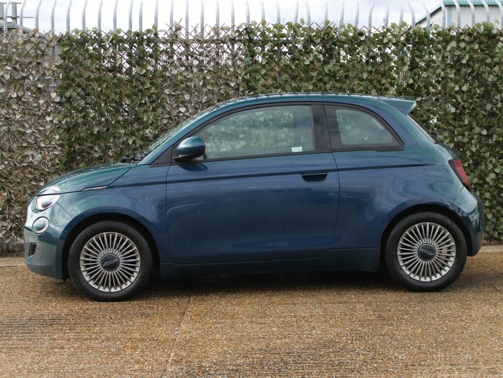 Fiat 500E Hatchback Green #4