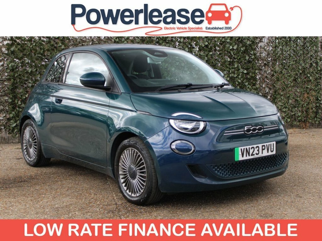 Fiat 500E Hatchback Green #2