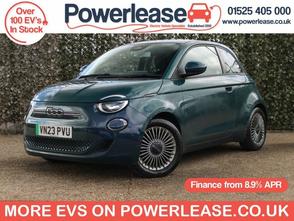 Fiat 500E Hatchback Green