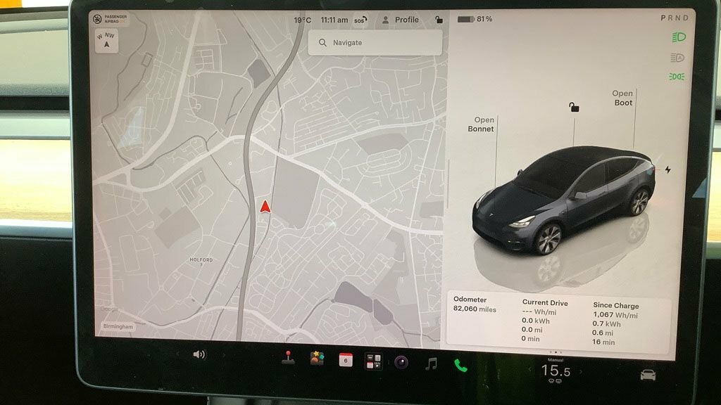 Tesla Model Y Suv GJ22NYC Grey #3