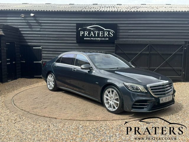 Mercedes-Benz S Class S500l Mhev Amg Line Blue