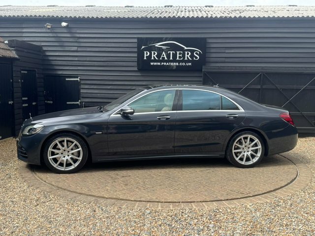 Mercedes-Benz S Class S500l Mhev Amg Line Blue #6