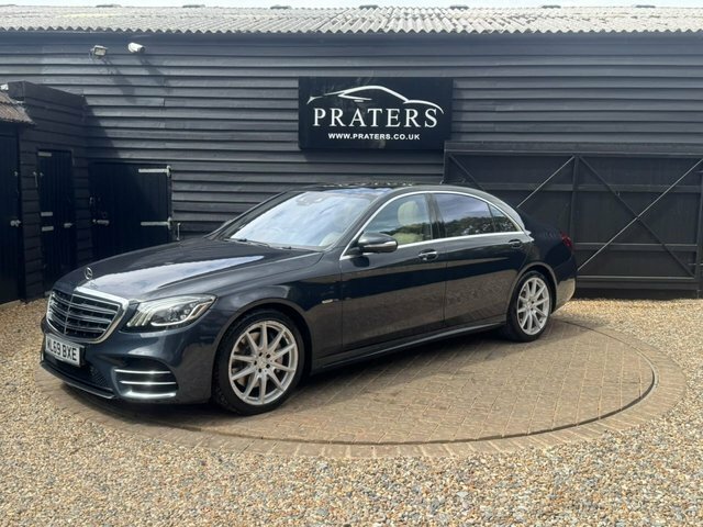 Mercedes-Benz S Class S500l Mhev Amg Line Blue #2