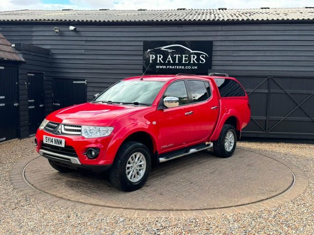 Mitsubishi L200 Di-d Trojan Pickup Double Red #2