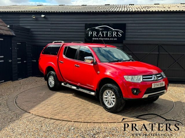 Mitsubishi L200 Di-d Trojan Pickup Double Red