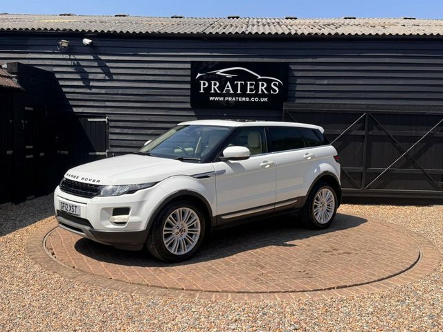 Land Rover Range Rover Evoque Sd4 Prestige Suv White #2