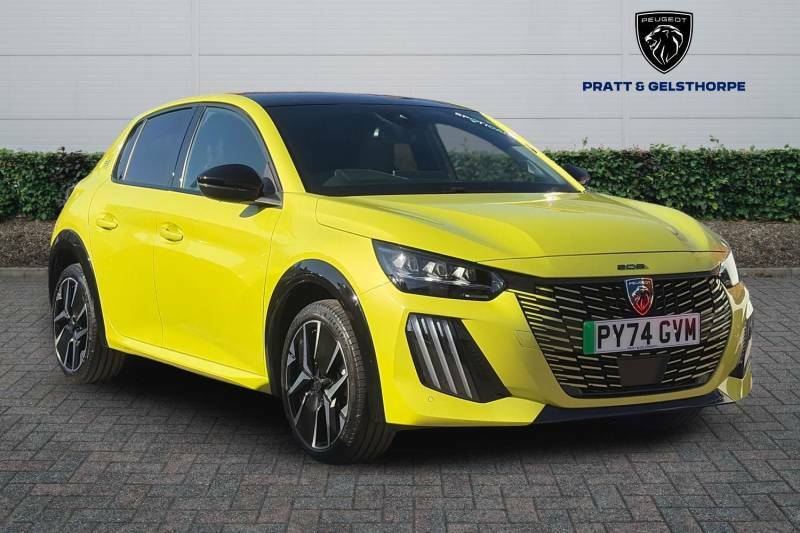 Peugeot e-208 115Kw Gt 51Kwh - 2024 74 Yellow