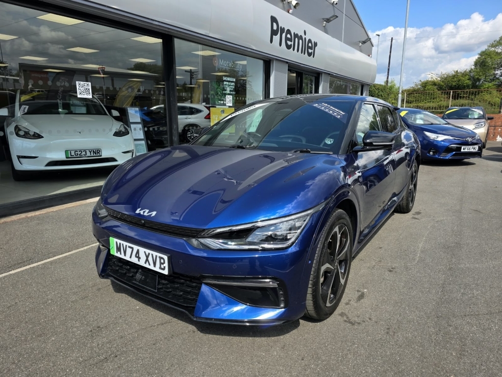 Kia EV6 Gt-line S MV74XVB Blue #3