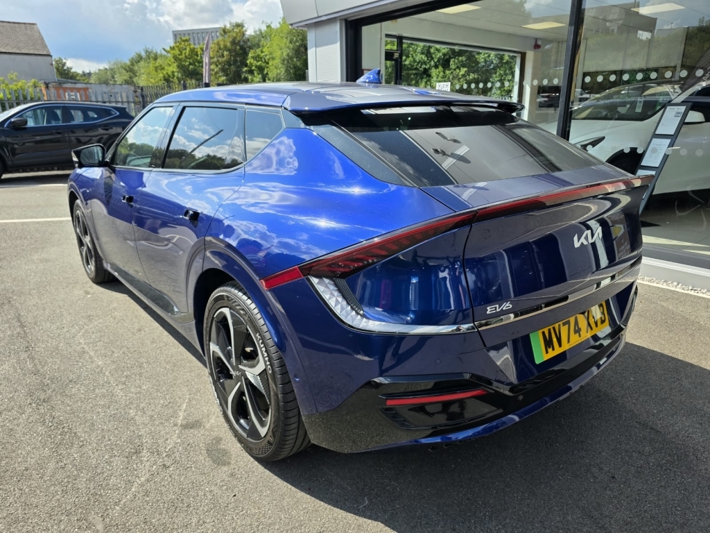 Kia EV6 Gt-line S MV74XVB Blue #5