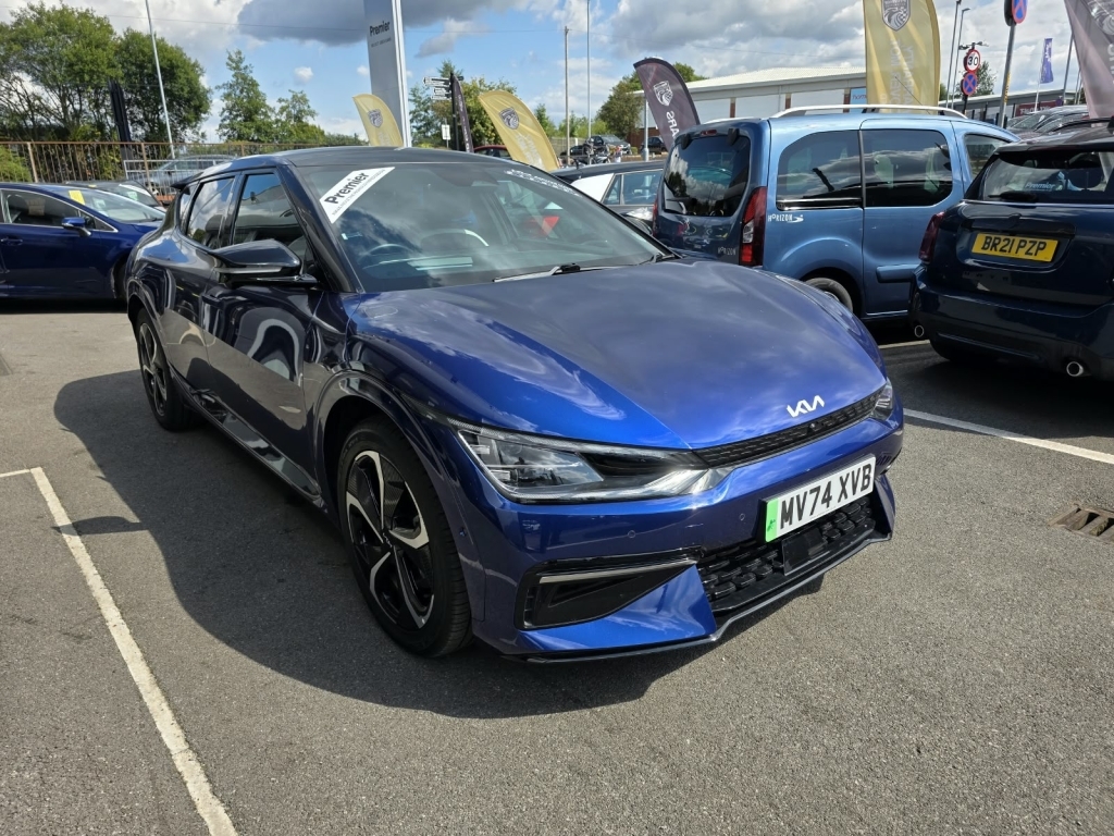 Kia EV6 Gt-line S MV74XVB Blue #4