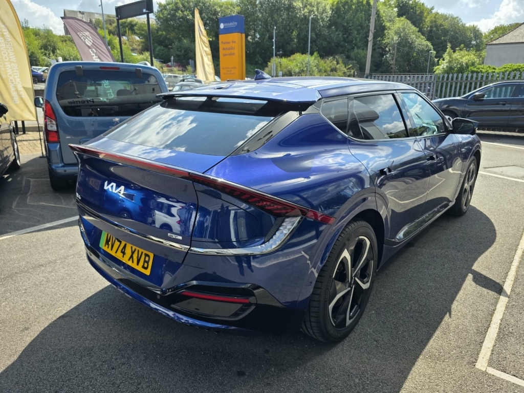 Kia EV6 Gt-line S MV74XVB Blue #6